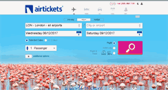 Desktop Screenshot of airtickets.com